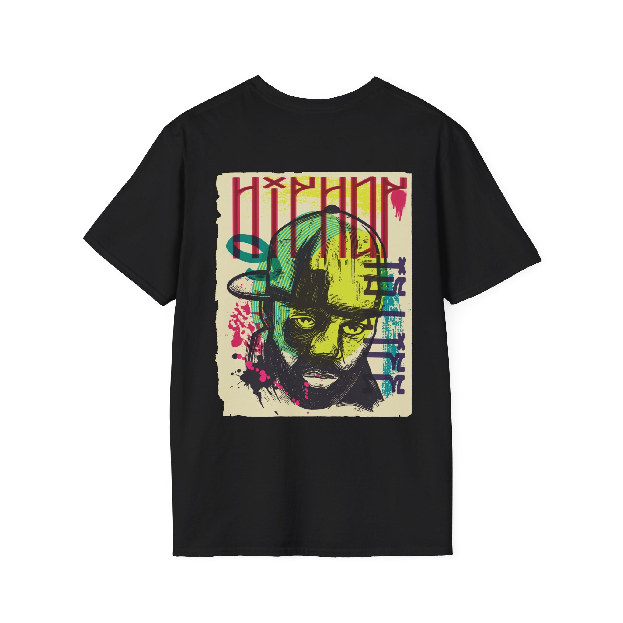 Hip Hop - Urban Graffiti - Unisex T-Shirt - Back Print