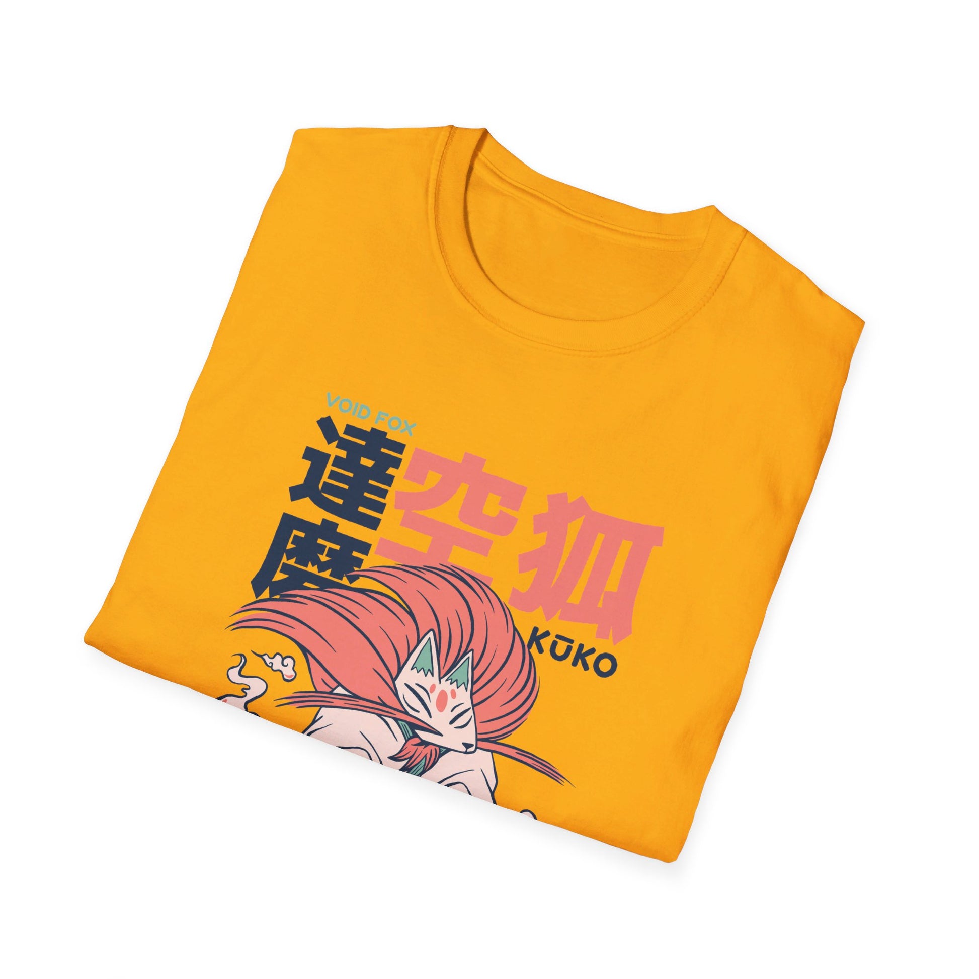 Kuko - Japanese Yokai - Front Design - Premium Bio Unisex T-Shirt - Pure Face Streetwear