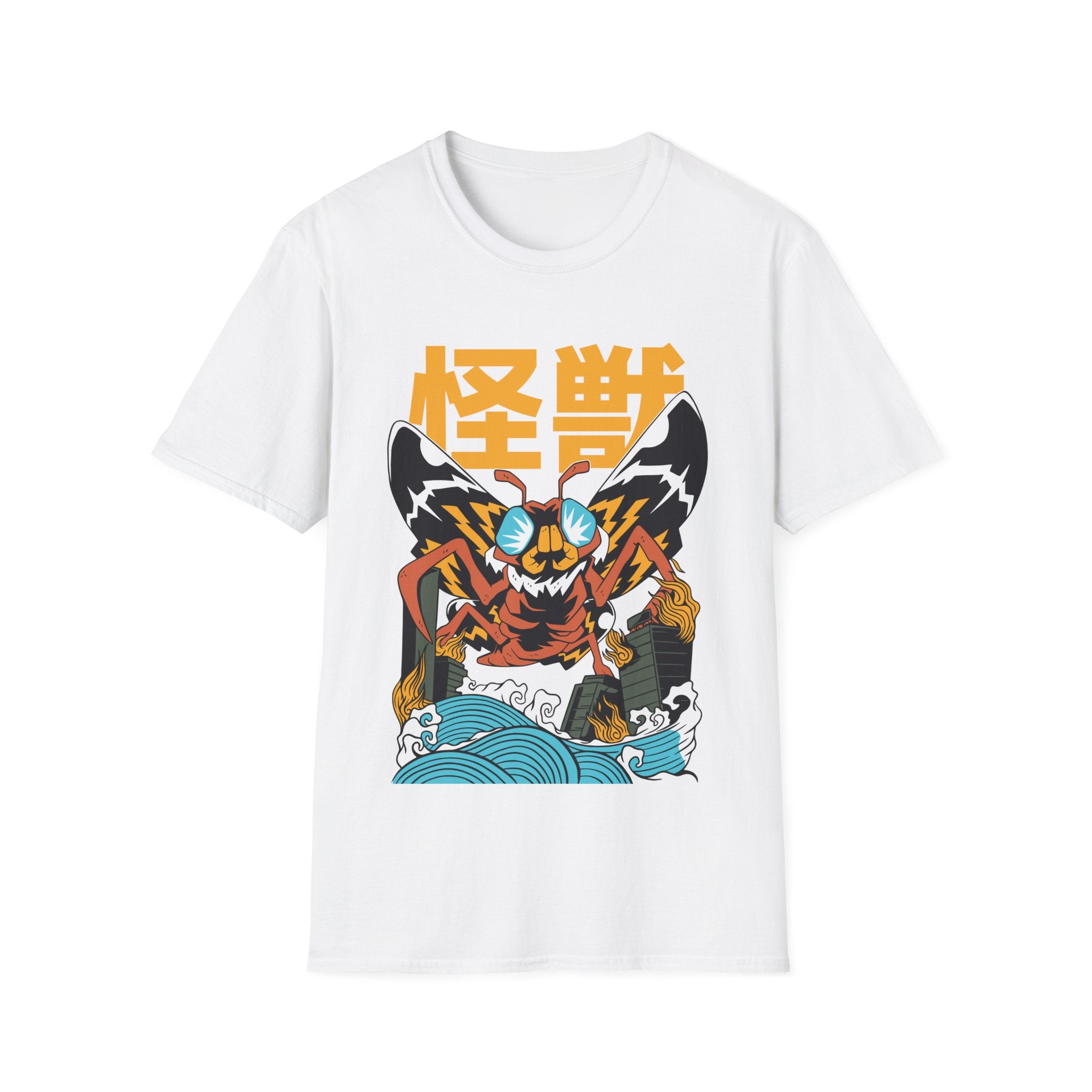 Moth - Kaiju Monster - Unisex T-Shirt - Front Print