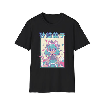 Cute Anime Gamer Girl - Harajuku Anime Girl - Unisex T-Shirt