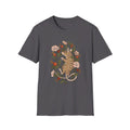 Mouse Rosehip - Animals In Nature - Front Design - Premium Bio Unisex T-Shirt - Pure Face Streetwear