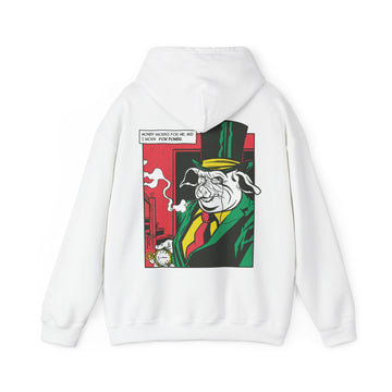 Pig Smoking - Comic Mafia - Unisex Hoodie