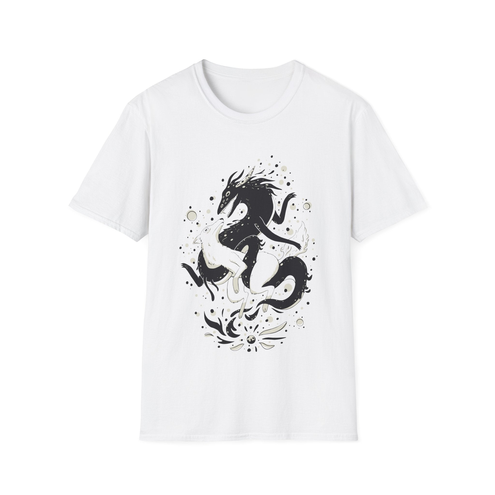 Good and Evil Wolves - Magical Wolf - Unisex T-Shirt