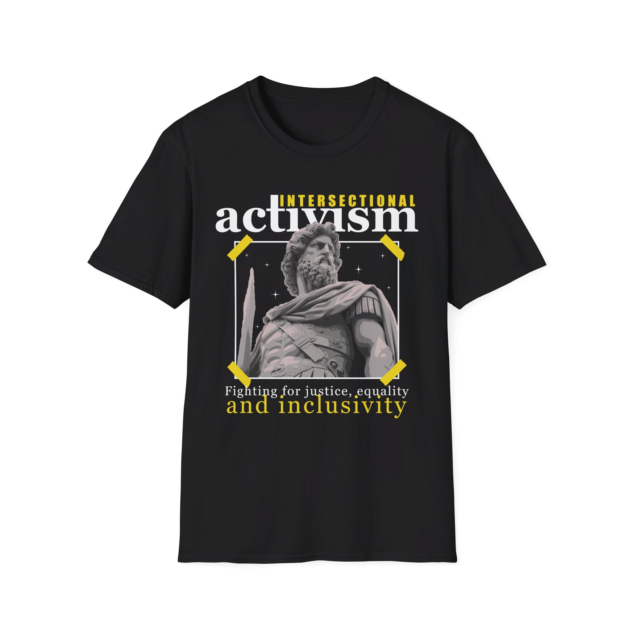 Intersectional activism - Streetwear - Gods Way - Front Design - Premium Bio Unisex T-Shirt