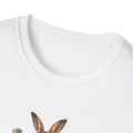 Rabbit - Animal Human - Front Design - Premium Bio Unisex T-Shirt - Pure Face Streetwear