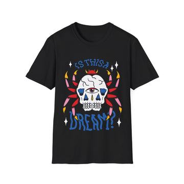 Spider Skull - Trippy Tattoo - Unisex T-Shirt