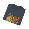 Peach Tattoo - Old School Tattoo - Front Design - Premium Bio Unisex T-Shirt - Pure Face Streetwear