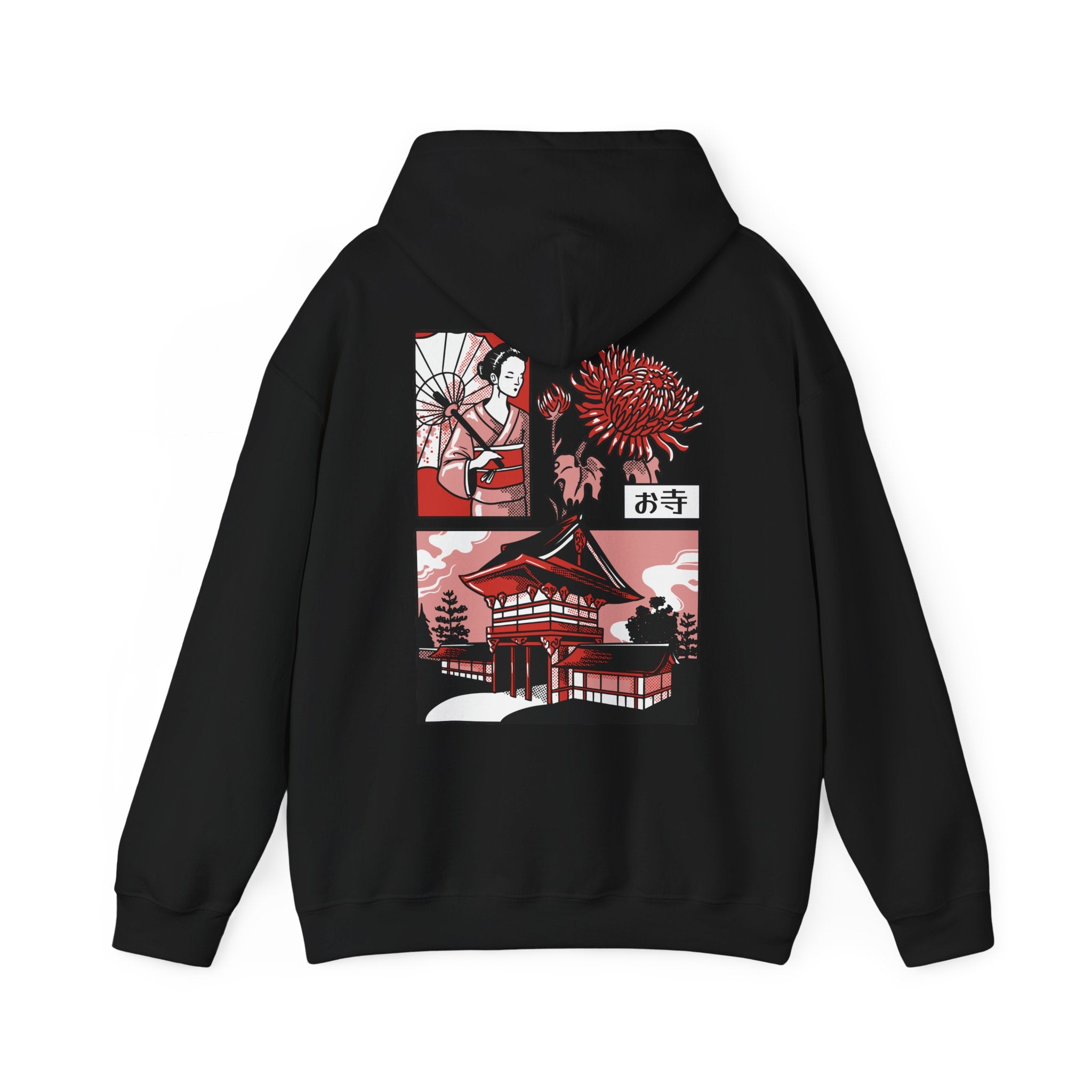 Japanese Temple Geisha - Slice Of Life - Unisex Hoodie