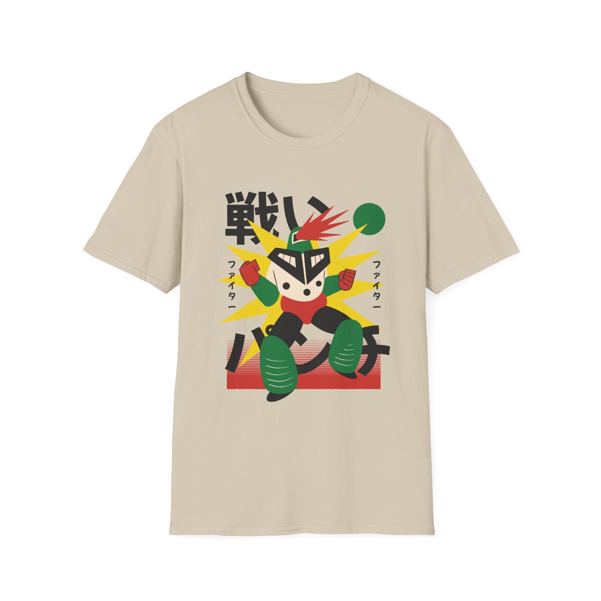 Robot Fire - Retro Japanese Robots - Unisex T-Shirt