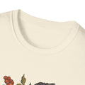 Magpie Berries - Animals In Nature - Front Design - Premium Bio Unisex T-Shirt - Pure Face Streetwear