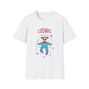 Cosmic Explorers skeleton - Monsters in space - Unisex T-Shirt