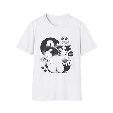 Rat Retro Villain Monster - Evil Characters - Unisex T-Shirt