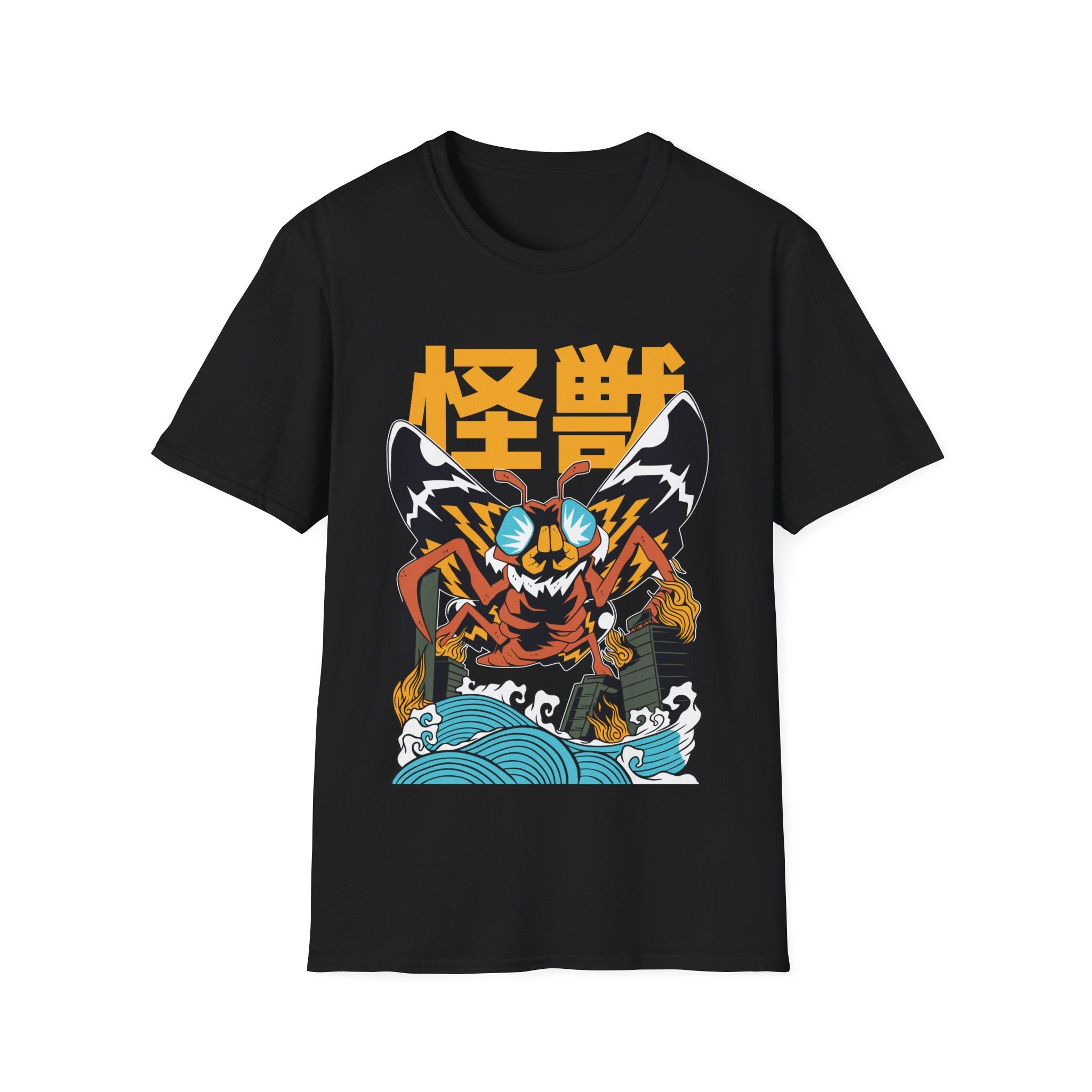 Moth - Kaiju Monster - Unisex T-Shirt - Front Print