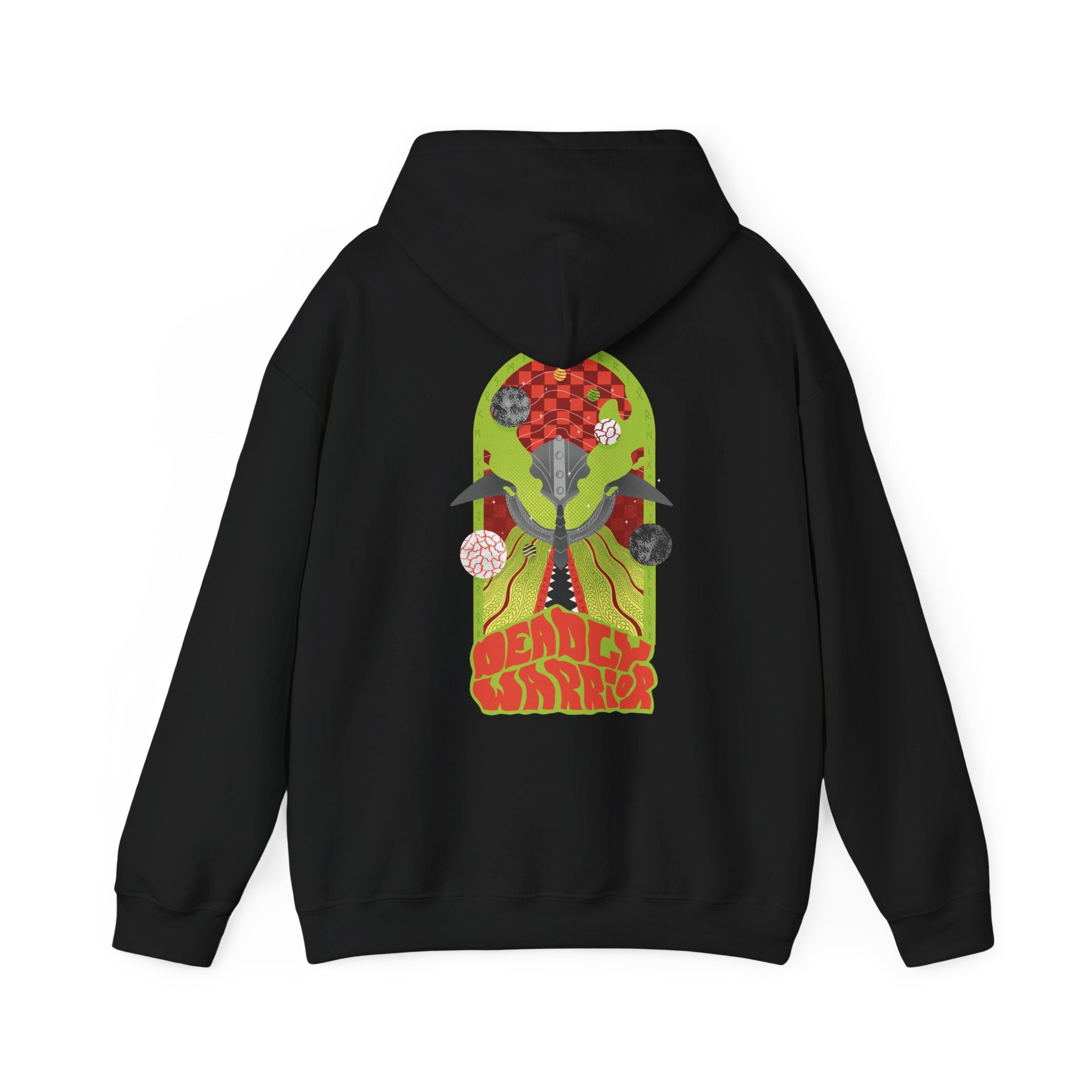 Deadly Warrior - Psychedelic Vikings - Unisex Hoodie