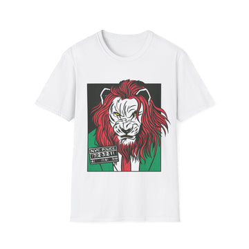 Lion Gangster - Comic Mafia - Unisex T-Shirt