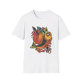 Fish Tattoo - Old School Tattoo - Front Design - Premium Bio Unisex T-Shirt - Pure Face Streetwear