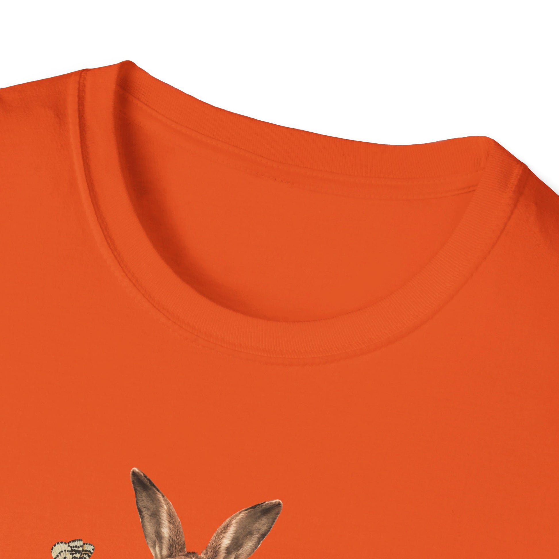 Rabbit - Animal Human - Front Design - Premium Bio Unisex T-Shirt - Pure Face Streetwear