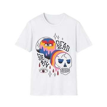 Colorful Skull - Trippy Tattoo - Unisex T-Shirt