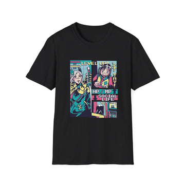 Anime Level Up Vaporwave - Anime Vaporwave - Unisex T-Shirt