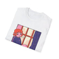 Girl in Window - Cozy at Home - Front Design - Premium Bio Unisex T-Shirt - Pure Face Streetwear