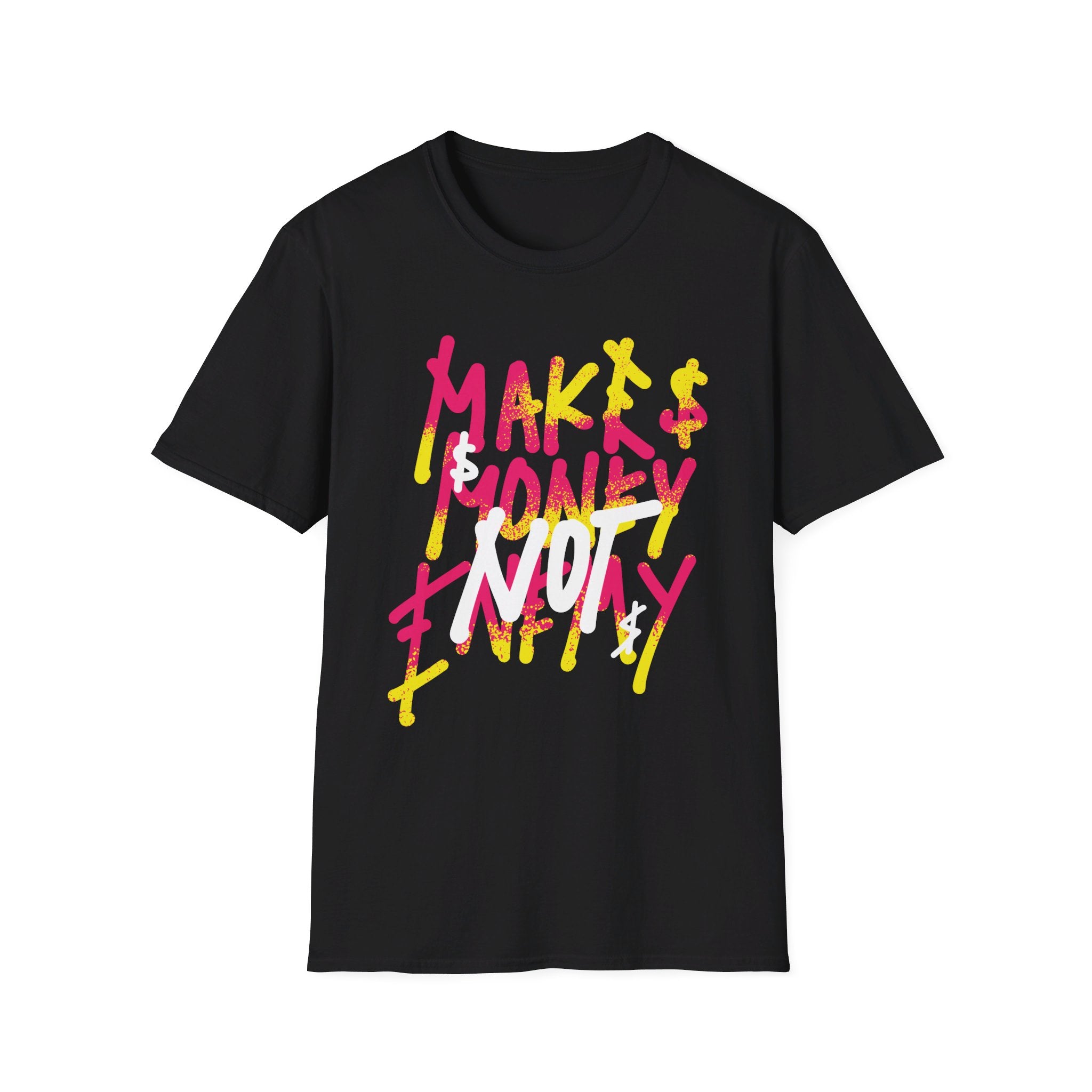 Make Money not Enemy - Streetwear - Joker Edition - Front Design - Premium Bio Unisex T-Shirt