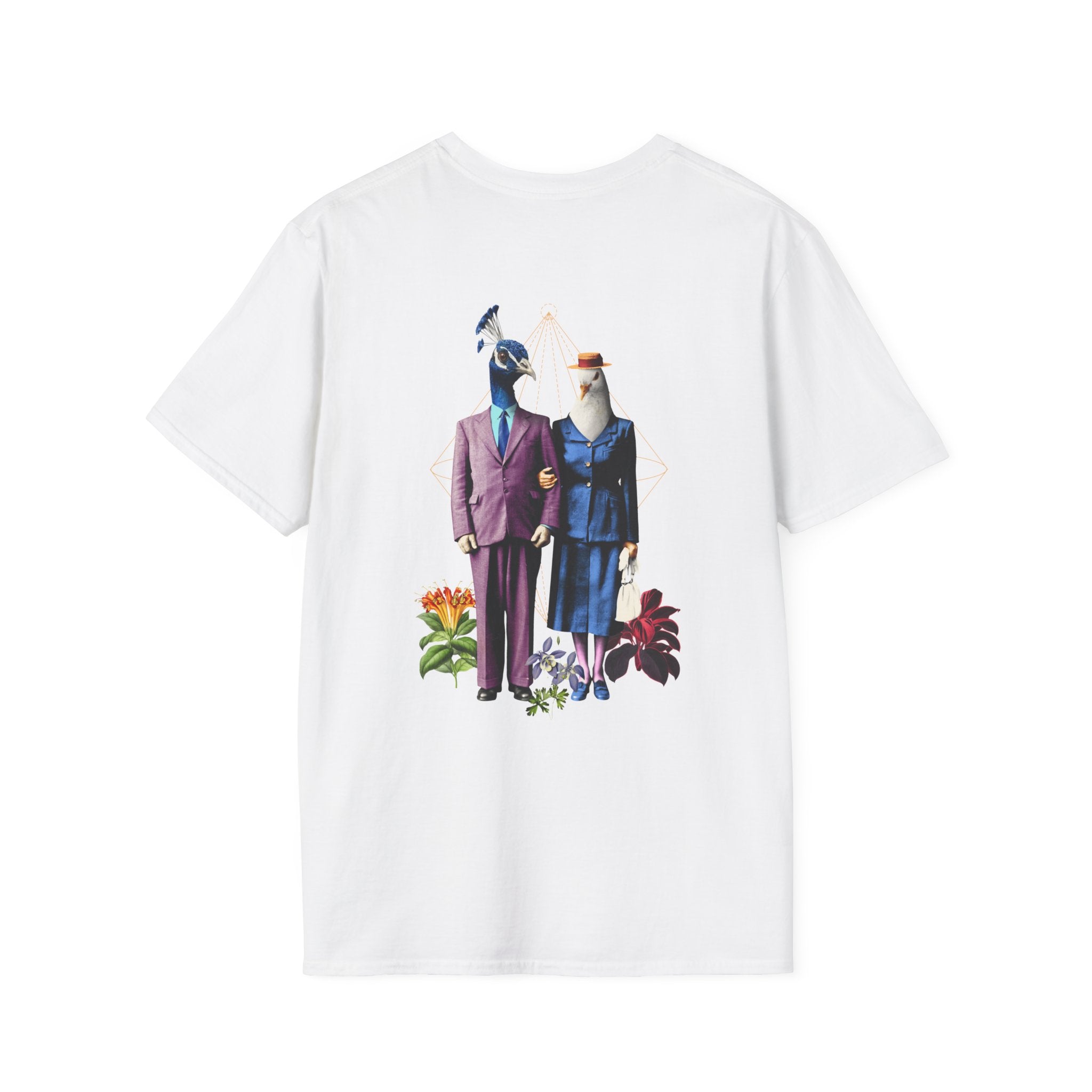 Couple - Animal Human - Unisex T-Shirt - Back Print