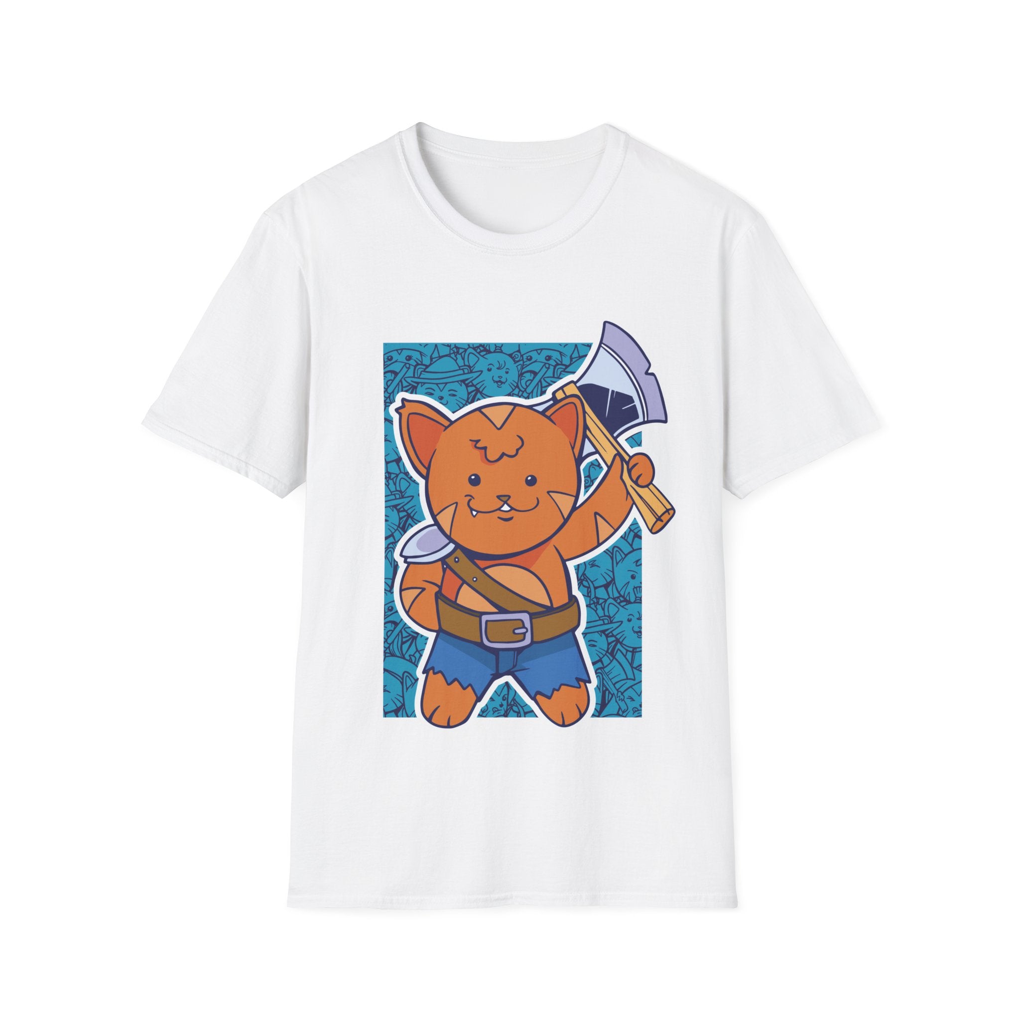 Barbarian Cat - Role-Playing Cats - Unisex T-Shirt