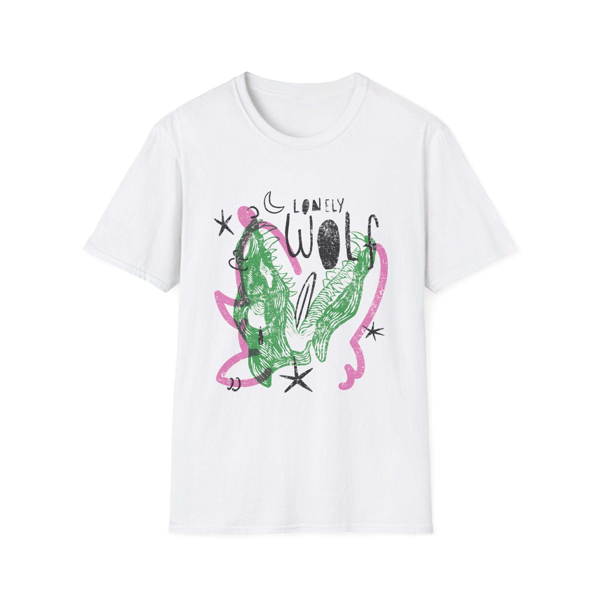 Wolf Skull - Punk Animal Skulls - Unisex T-Shirt