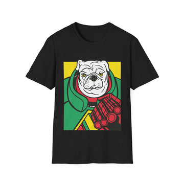 Pug - Comic Mafia - Unisex T-Shirt - Front Print