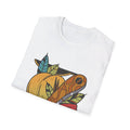 Peach Tattoo - Old School Tattoo - Front Design - Premium Bio Unisex T-Shirt - Pure Face Streetwear