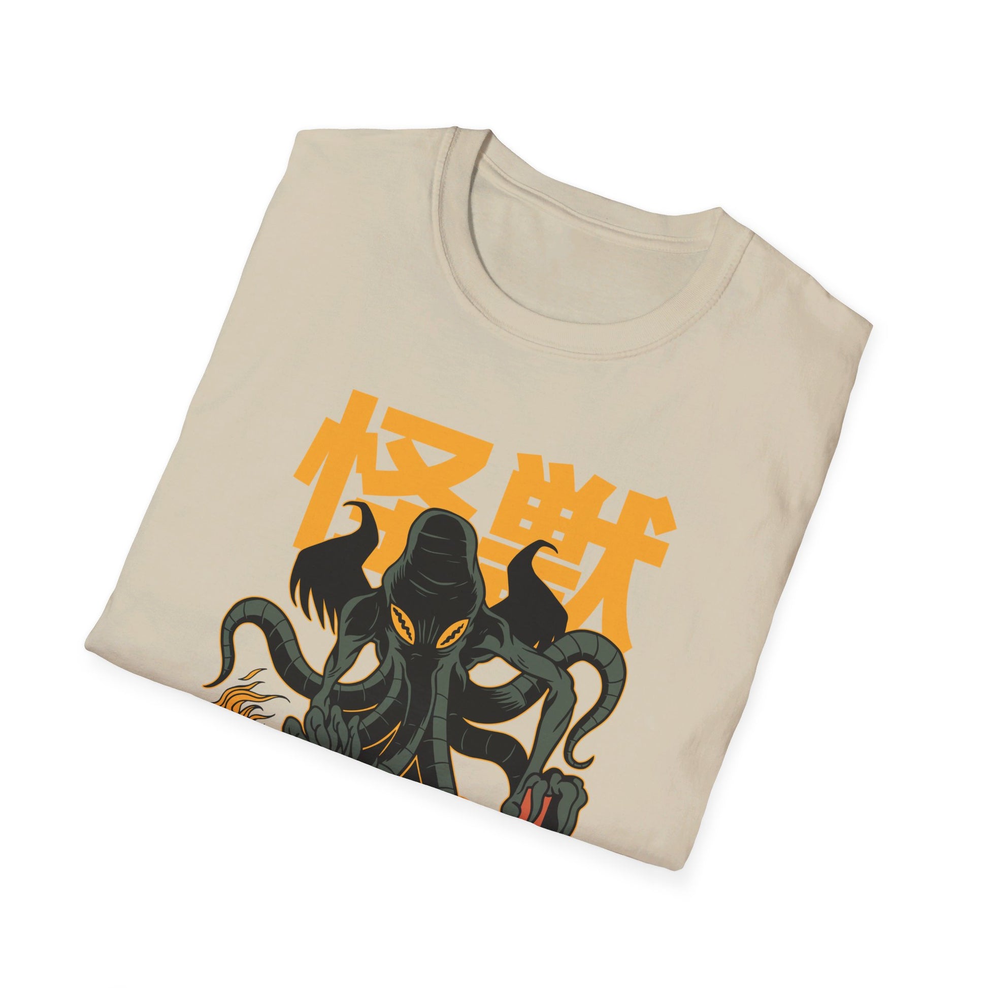 Cthulhu - Kaiju Monster - Front Design - Premium Bio Unisex T-Shirt - Pure Face Streetwear