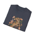 Greyhound Mangnolia - Animals In Nature - Front Design - Premium Bio Unisex T-Shirt - Pure Face Streetwear