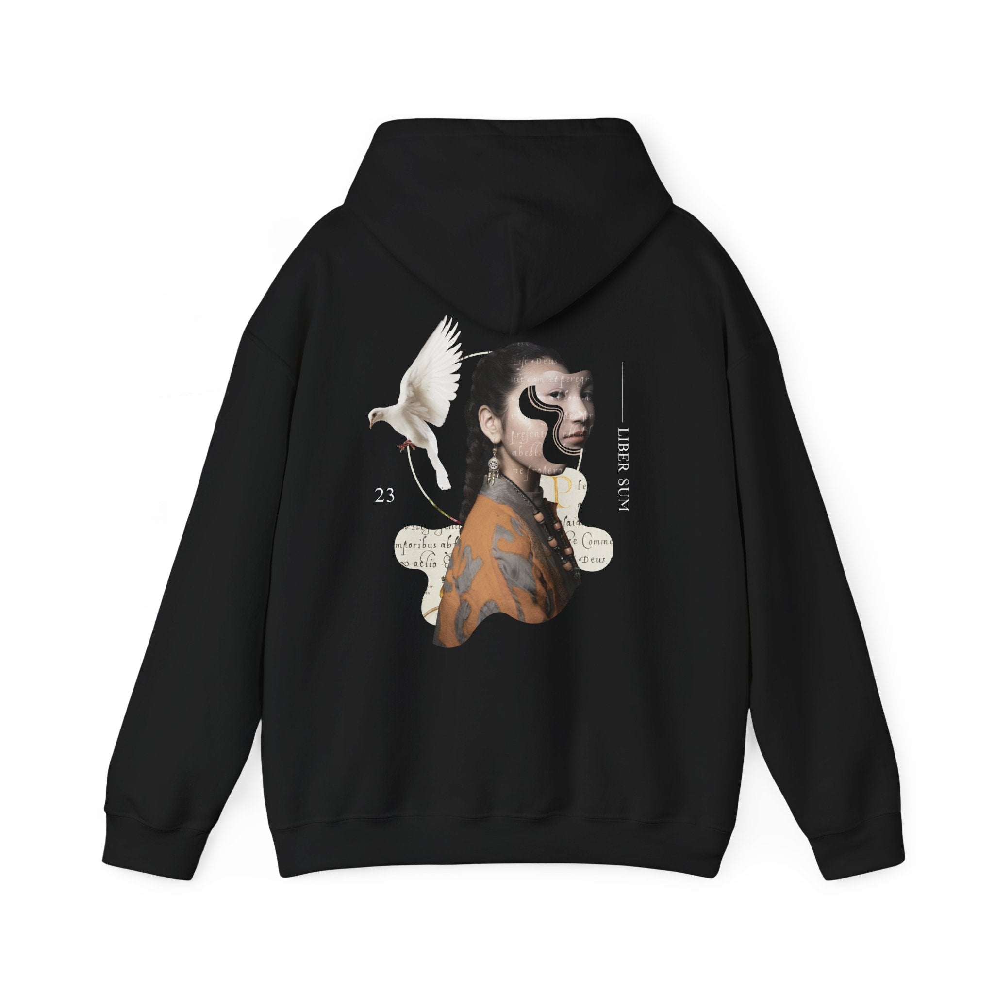 Liber Sum - Modern Collage - Unisex Hoodie