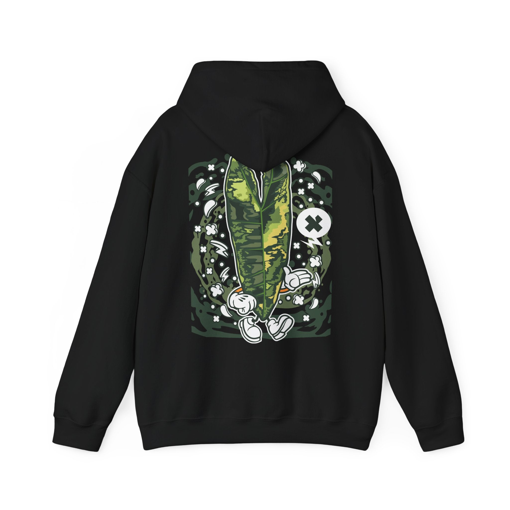 Philodendron Billietiae Variegated - Cartoon Plants - Unisex Hoodie