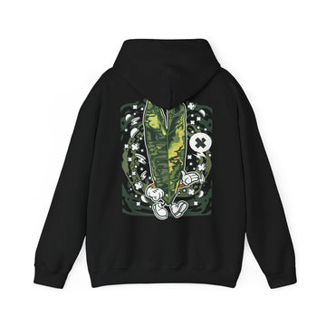 Philodendron Billietiae Variegated - Cartoon Plants - Unisex Hoodie