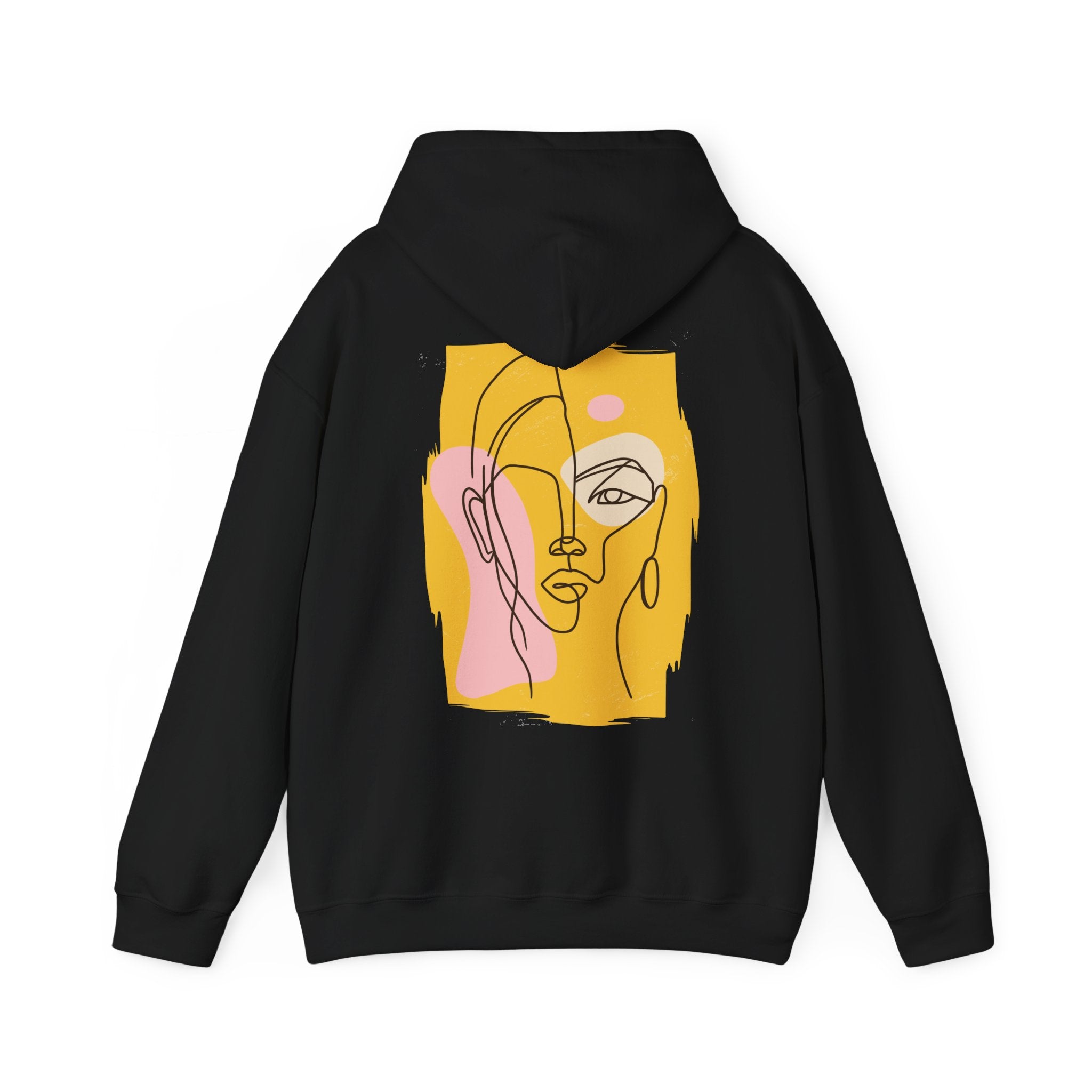 Abstract Woman Line - Streetwear - Berlin Reality - Unisex Hoodie