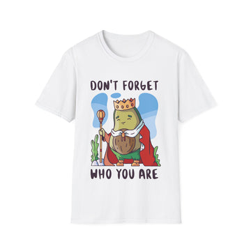 Avocado - Funny Vegetable Characters Medieval - Unisex T-Shirt