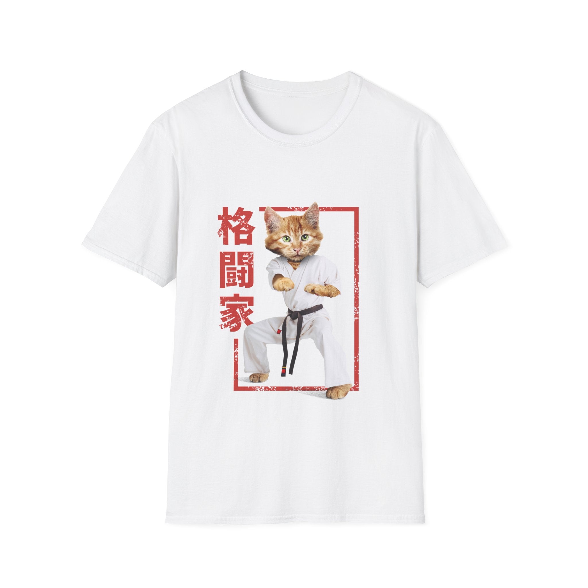 Karate Cat - Martial Arts - Unisex T-Shirt