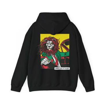 Lion Car - Comic Mafia - Unisex Hoodie