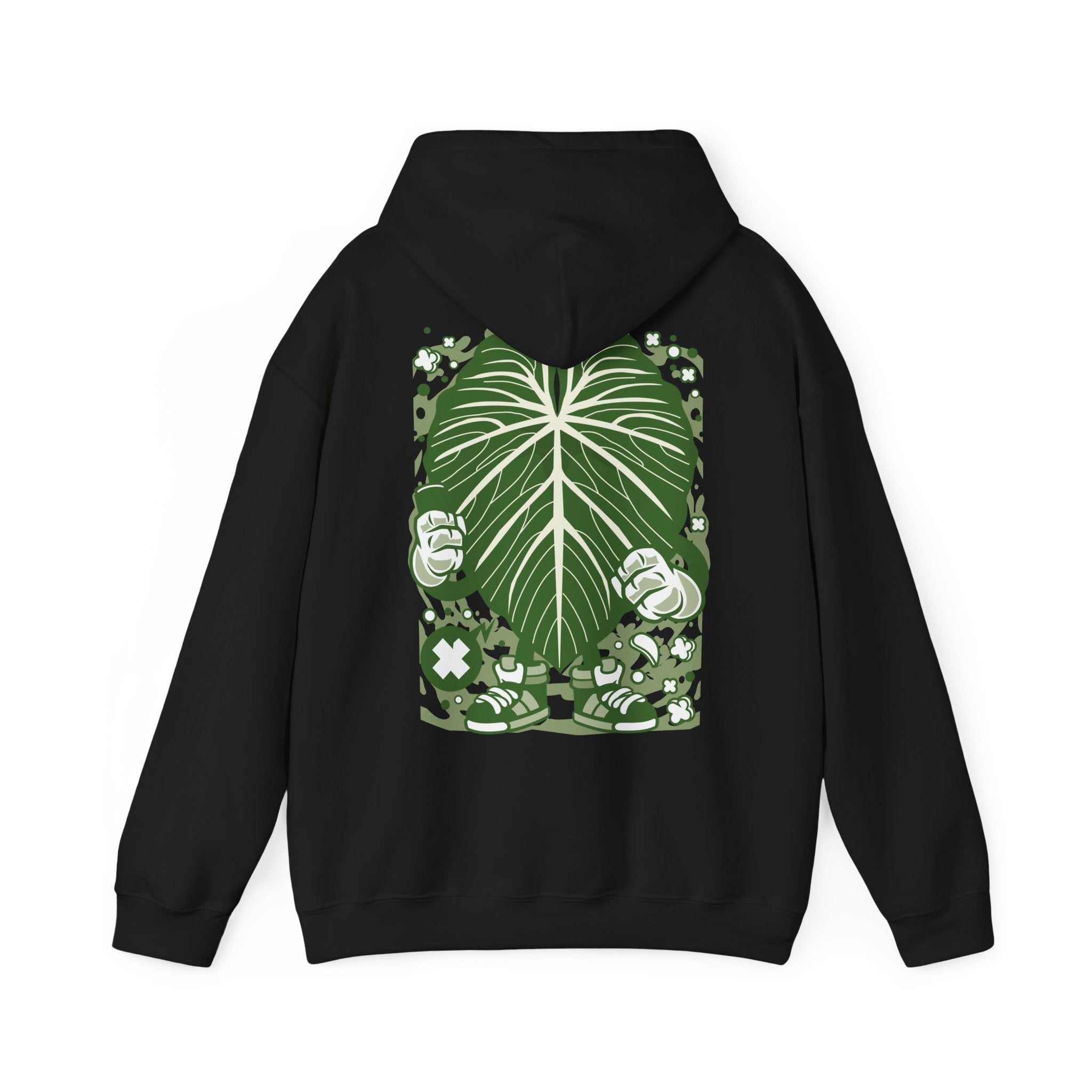 Gloriosum White Veins - Cartoon Plants - Unisex Hoodie