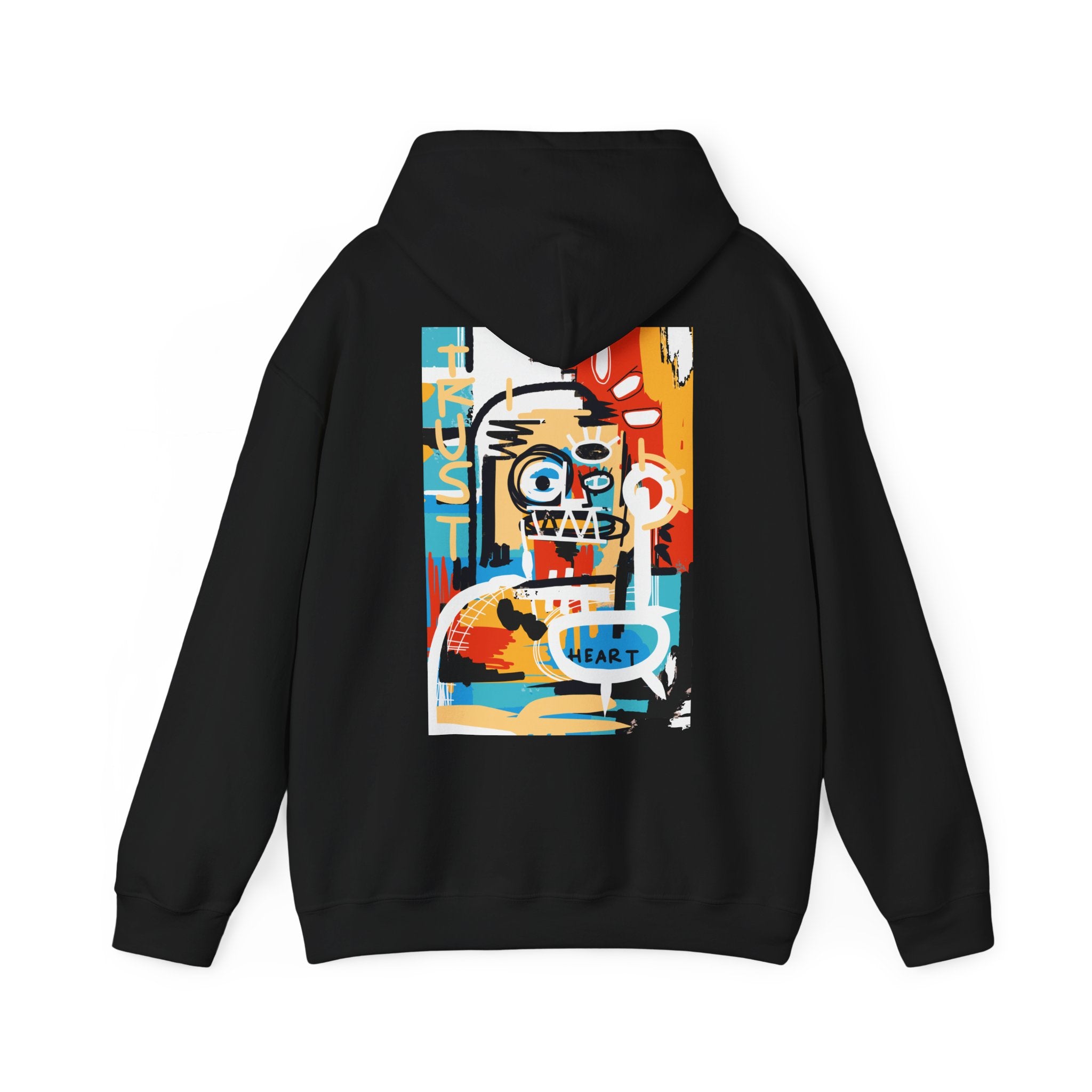 One Abstract Faces - Modern Art - Unisex Hoodie