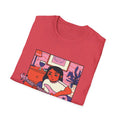 Girl playing Gitarre - Cozy at Home - Front Design - Premium Bio Unisex T-Shirt - Pure Face Streetwear