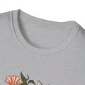 Hare Rabbit Ivy Flowers - Animals In Nature - Front Design - Premium Bio Unisex T-Shirt - Pure Face Streetwear