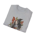 Magpie Berries - Animals In Nature - Front Design - Premium Bio Unisex T-Shirt - Pure Face Streetwear