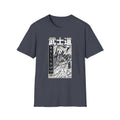 Bushido Fight - Samurai Manga - Front Design - Premium Bio Unisex T-Shirt - Pure Face Streetwear