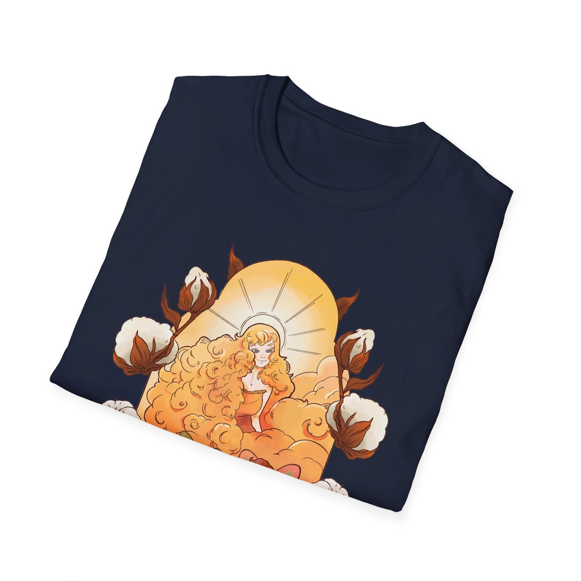 Cotton Sun Fairy - Fairy Tail World - Front Design - Premium Bio Unisex T-Shirt - Pure Face Streetwear