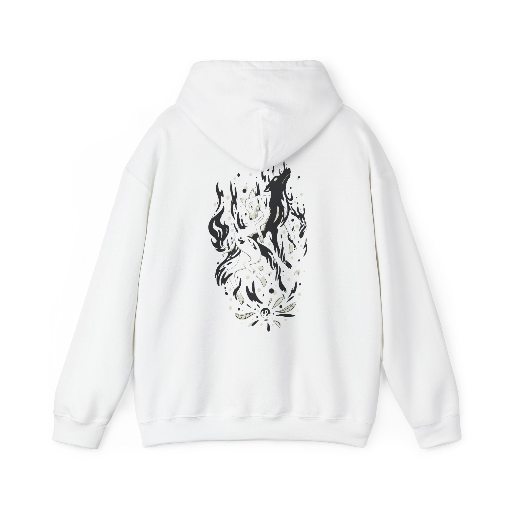 Mystic Wolf Animal Soul - Magical Wolf - Unisex Hoodie