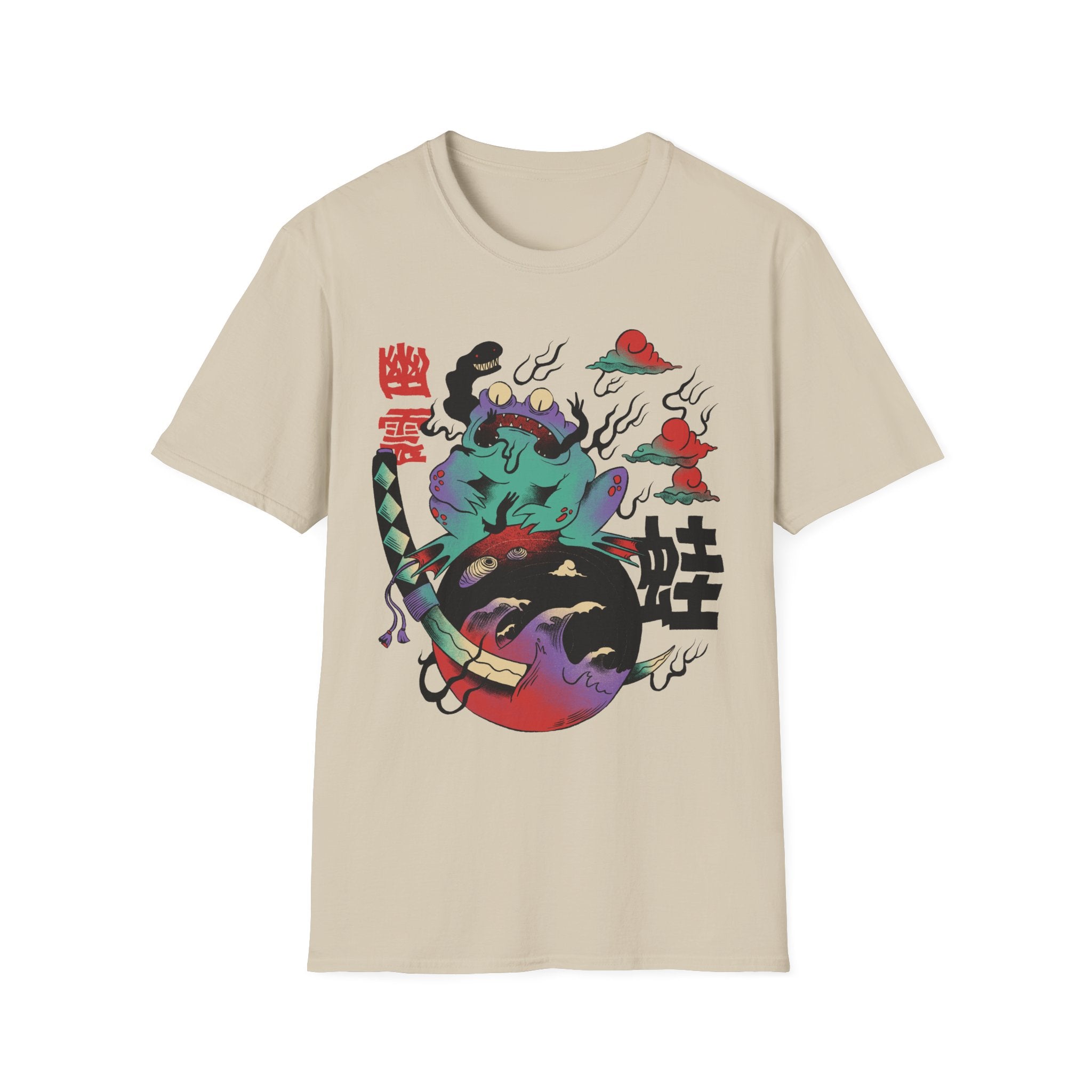 Frog - Japanese Psychedelic Animals - Unisex T-Shirt