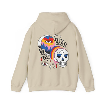 Colorful Skull - Trippy Tattoo - Unisex Hoodie