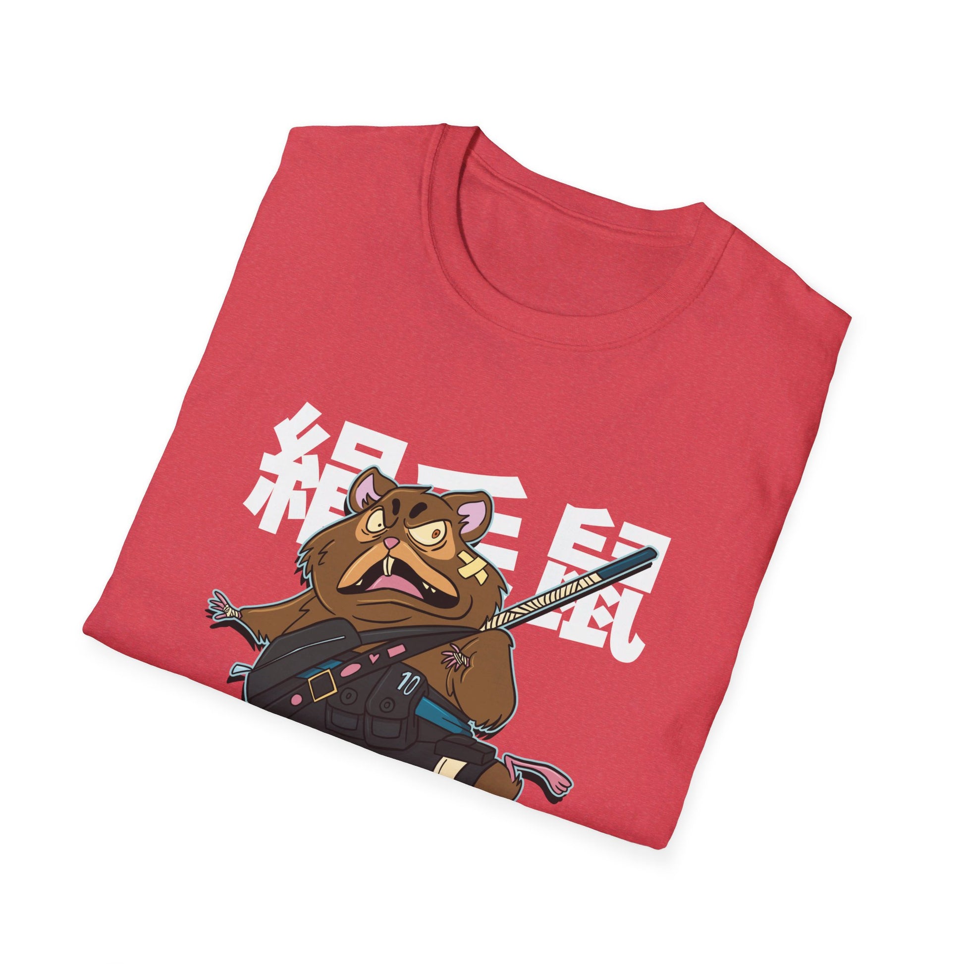 Hamster - Warrior Animals - Front Design - Premium Bio Unisex T-Shirt - Pure Face Streetwear